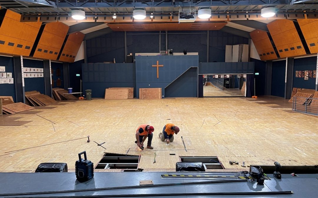 St Phillips Hall Floor Resurfacing