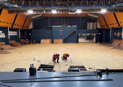 St Phillips Hall Floor Resurfacing