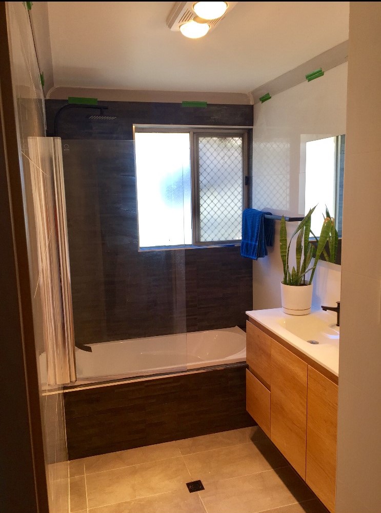 Bathroom after